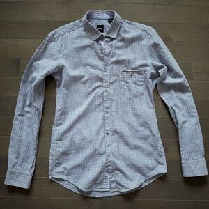 Hugo Boss Slim Fit Cotton Linen Shirt